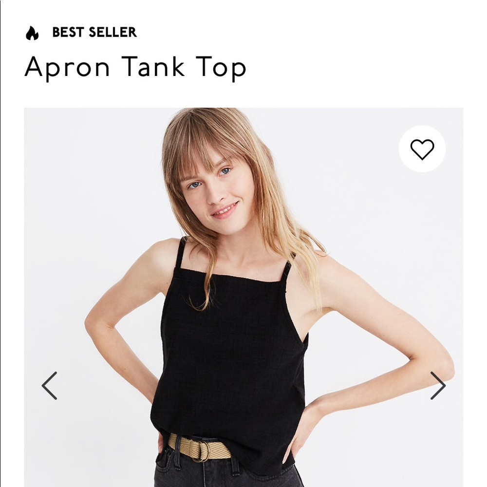 Madewell Apron Tank Top